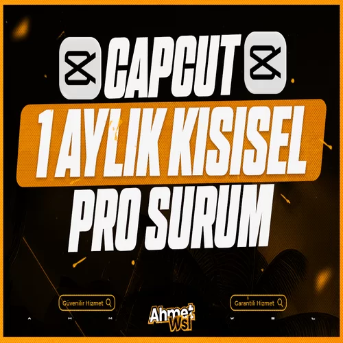  ⭐Capcut Pro 1 Aylık Kişisel Hesap